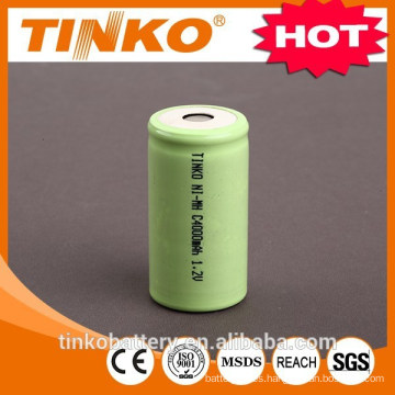 Tiempo de carga batería de 4500mah de C ciclos de Ni-mh